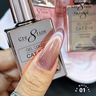 Cre8tion Cat Eye Be Natural Kit - 6 Colors