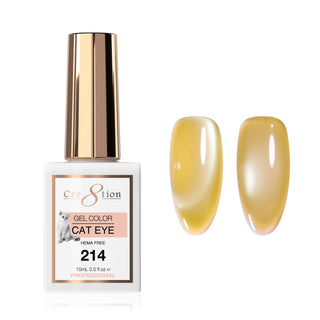 Cre8tion Cat Eye Soak Off Gel 0.5oz 214