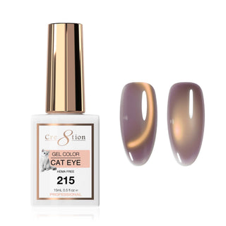 Cre8tion Cat Eye Soak Off Gel 0.5oz 215