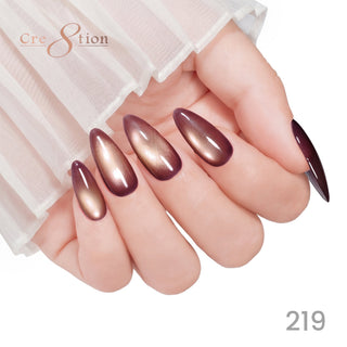 Cre8tion Cat Eye Soak Off Gel 0.5oz 219