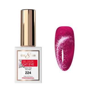Cre8tion Cat Eye Soak Off Gel 0.5oz 224