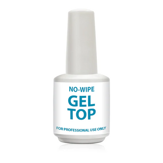 Cre8tion Empty Glass Bottle .5oz "No-Wipe Gel Top"