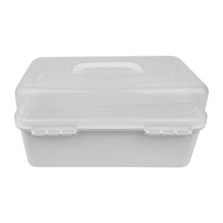 Cre8tion Large Plastic Storage Box Size 13*7.9*6.3 inches