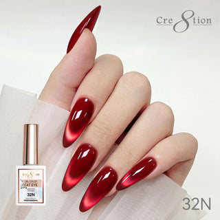 Cre8tion Cat Eye Soak Off Gel 0.5oz 32N