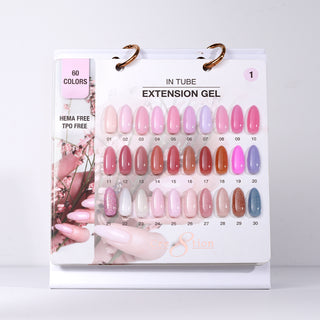 Cre8tion Calendar Display - Gel in Tube Extension (#1-30)