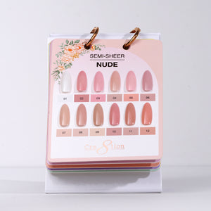 Cre8tion Calendar Display - Semi Sheer 12 Colors