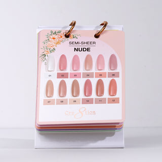 Cre8tion Calendar Display - Semi Sheer 12 Colors