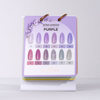 Cre8tion Calendar Display - Semi Sheer 12 Colors