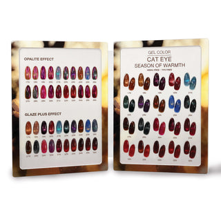 Cre8tion Acrylic Booklet - Cat Eye Season of Warmth 20 Colors