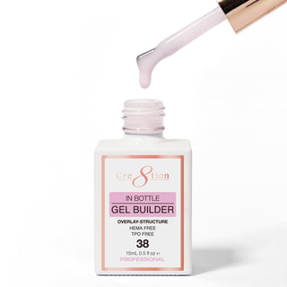 Cre8tion Gel Collection - Overlay/ Brush on Builder 0.5oz 38 Morning Glow