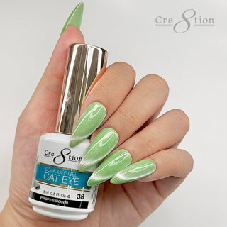 Cre8tion Cat Eye Soak Off Gel 0.5oz 38