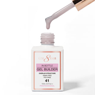 Cre8tion Gel Collection - Overlay/ Brush on Builder 0.5oz 41 Afternoon Rain