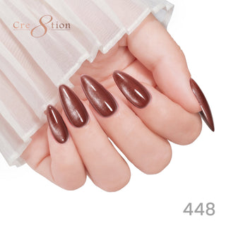 Cre8tion Cat Eye Soak Off Gel 0.5oz 448