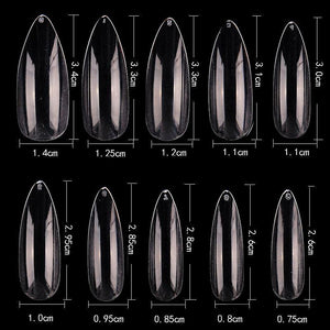 Cre8tion Special Shape - 05 Long Almond 500 pcs./box