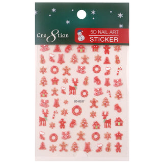 Cre8tion Nail Art Sticker Christmas (29 Styles)