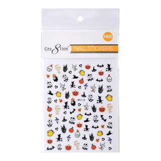 Cre8tion Nail Art Stickers - Halloween (14 Styles)