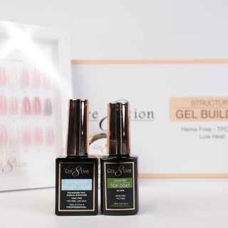 Cre8tion Gel Collection - Hema Free/TPO Free - Low Heat - Overlay/Builder Gel in Jar 24 Color Kit