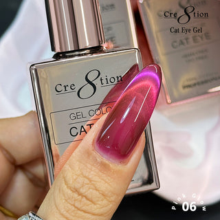Cre8tion Cat Eye Pink Glow Kit - 6 Colors