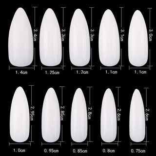 Cre8tion Special Shape - 05 Long Almond 500 pcs./box