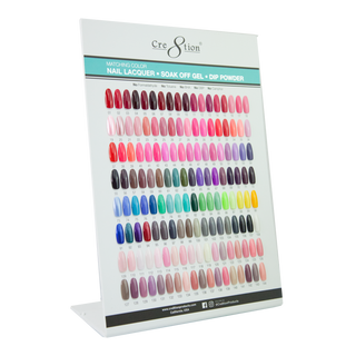Cre8tion Counter Foam Display - 288 Matching Color Chart