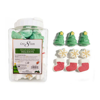 Cre8tion Pedicure Soak Bomb 30g & 25g - Holidays