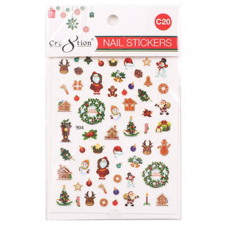 Cre8tion Nail Art Sticker Christmas (29 Styles)