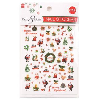 Cre8tion Nail Art Sticker Christmas (29 Styles)