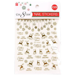Cre8tion Nail Art Sticker Christmas (29 Styles)
