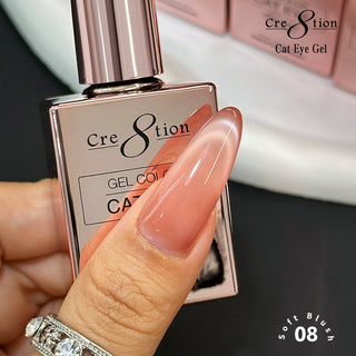 Cre8tion Cat Eye Soft Blush Kit - 12 Colors