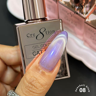 Cre8tion Cat Eye Seashell Glow Kit - 12 Colors