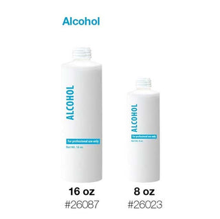 Cre8tion Plastic Bottle "Alcohol" EMPTY - Cap Not Included