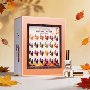 Cre8tion Cat Eye Gel Autumn Collection Kit - 24 Colors
