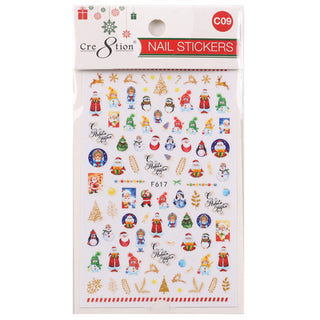 Cre8tion Nail Art Sticker Christmas (29 Styles)