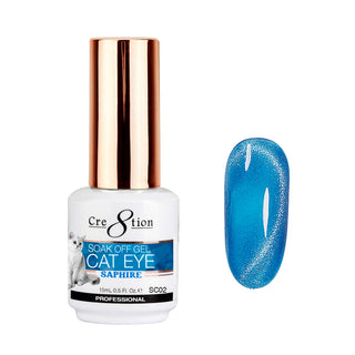 Cre8tion Sapphire Cat Eye Gel 0.5oz 140