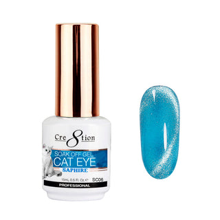 Cre8tion Sapphire Cat Eye Gel 0.5oz 144