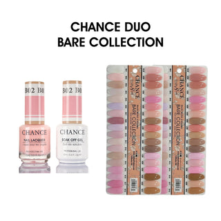 Chance Full Set - Matching Duo 0.5oz - Bare Collection 36 Colors w/ 2 sets color chart — Cre8tion Nail Color Chart Wholesa...