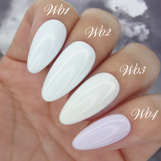 Cre8tion Gel - French Collection 0.5oz - W02 Cold White