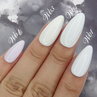 Cre8tion Gel - French Collection 0.5oz - W02 Cold White