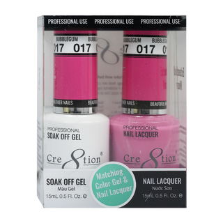 Cre8tion Matching Sets - 017 BUBBLEGUM