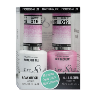 Cre8tion Matching Sets - 019 GLOW UP (SHIMMERY)
