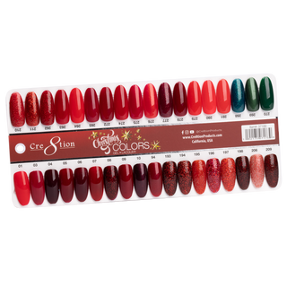 Cre8tion Matching Color - Christmas Collection - 36 colors w/ 2 Color Chart
