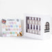 Kit - 18 Colors w/ 1 Counter Display/ 3 Chance No Wipe Top Coat 0.5oz & 1 Cre8tion White Pearl Chrome