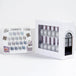 Kit - 18 Colors w/ 1 Counter Display; 3 Chance No Wipe Top Coat 0.5oz & 1 Cre8tion White Pearl Chrome