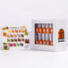 Kit - 18 Colors w/ 1 Counter Display; 3 Chance No Wipe Top Coat 0.5oz & 1 Cre8tion White Pearl Chrome