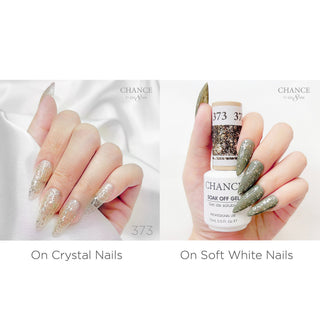 Chance Soak Off Gel 0.5oz - Diamond Dust Collection 36 Colors (#361 - #396) W/ 1 Set Color Chart