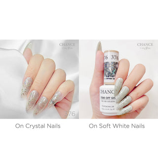 Chance Soak Off Gel 0.5oz - Diamond Dust Collection 36 Colors (#361 - #396) W/ 1 Set Color Chart