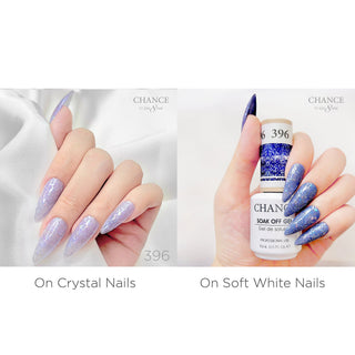 Chance Soak Off Gel 0.5oz - Diamond Dust Collection 36 Colors (#361 - #396) W/ 1 Set Color Chart