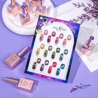Cre8tion Cat Eye Back To The Moon Kit - 12 Colors