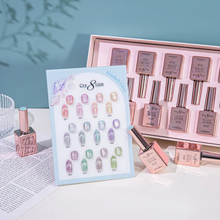 Cre8tion Cat Eye Seashell Glow Kit - 12 Colors
