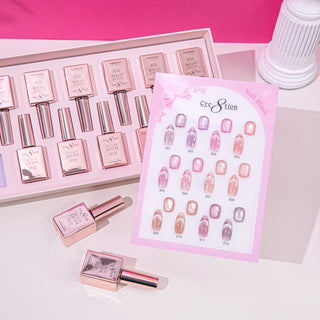 Cre8tion Cat Eye Soft Blush Kit - 12 Colors
